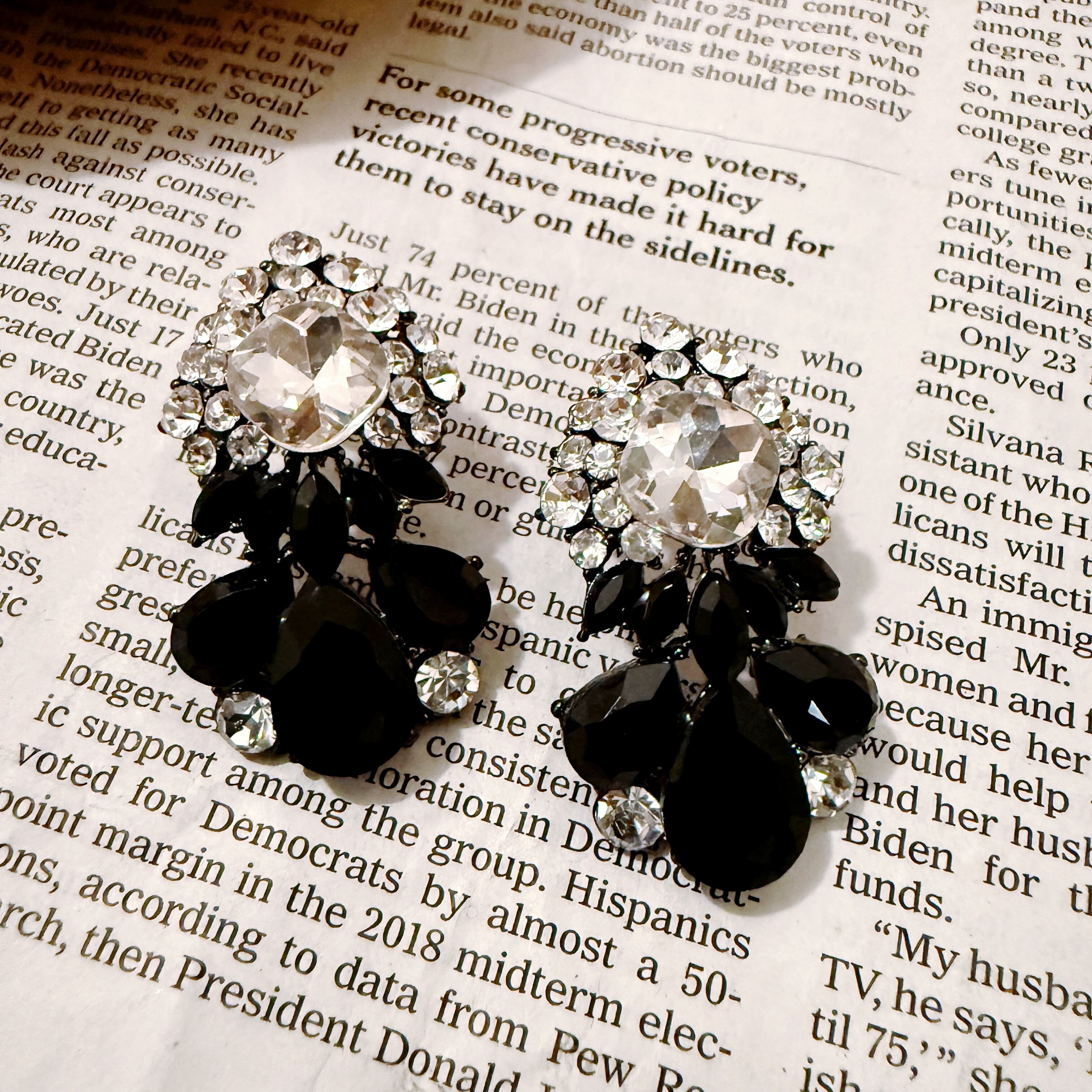 miroitant (ミロワントン)/ブリエ ドゥ ミル フ ブラックピアス01