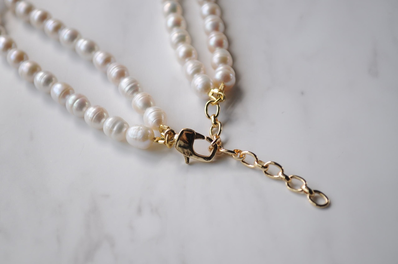 ３周年記念　パールネックレス④