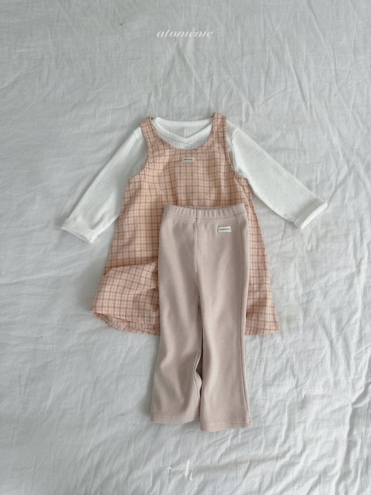 韓国子供服 / Atomeme / 26Autumn / Lily Shirring T / 秋服 *S~XL*