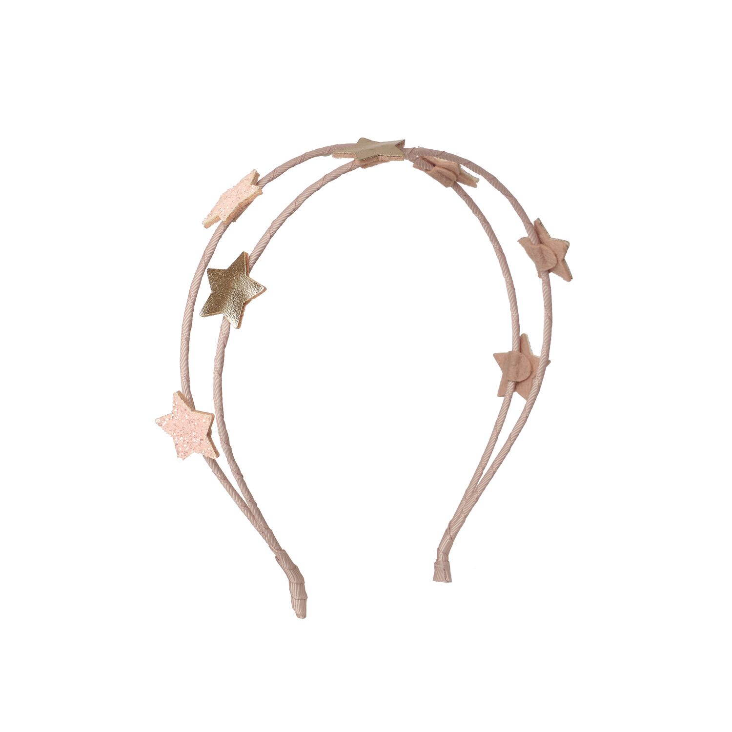 H2676M:Twinkle Twinkle Star Double Headband-MULTI