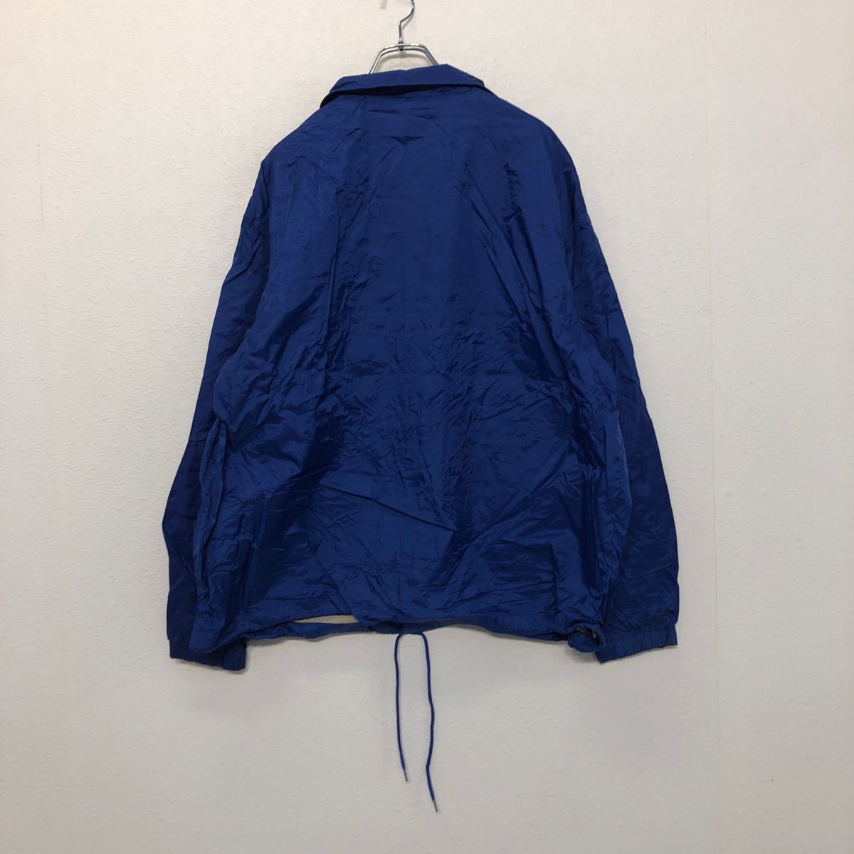 Dunbrooke コーチ ジャケット XL ブルー ブラック イエロー レッド