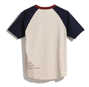 SALE 送料無料【HIPANDA ハイパンダ】メンズ ティーカップ プリント Tシャツ MEN'S CUP OF TEA PRINT SHORT SLEEVED T-SHIRT / BEIGE