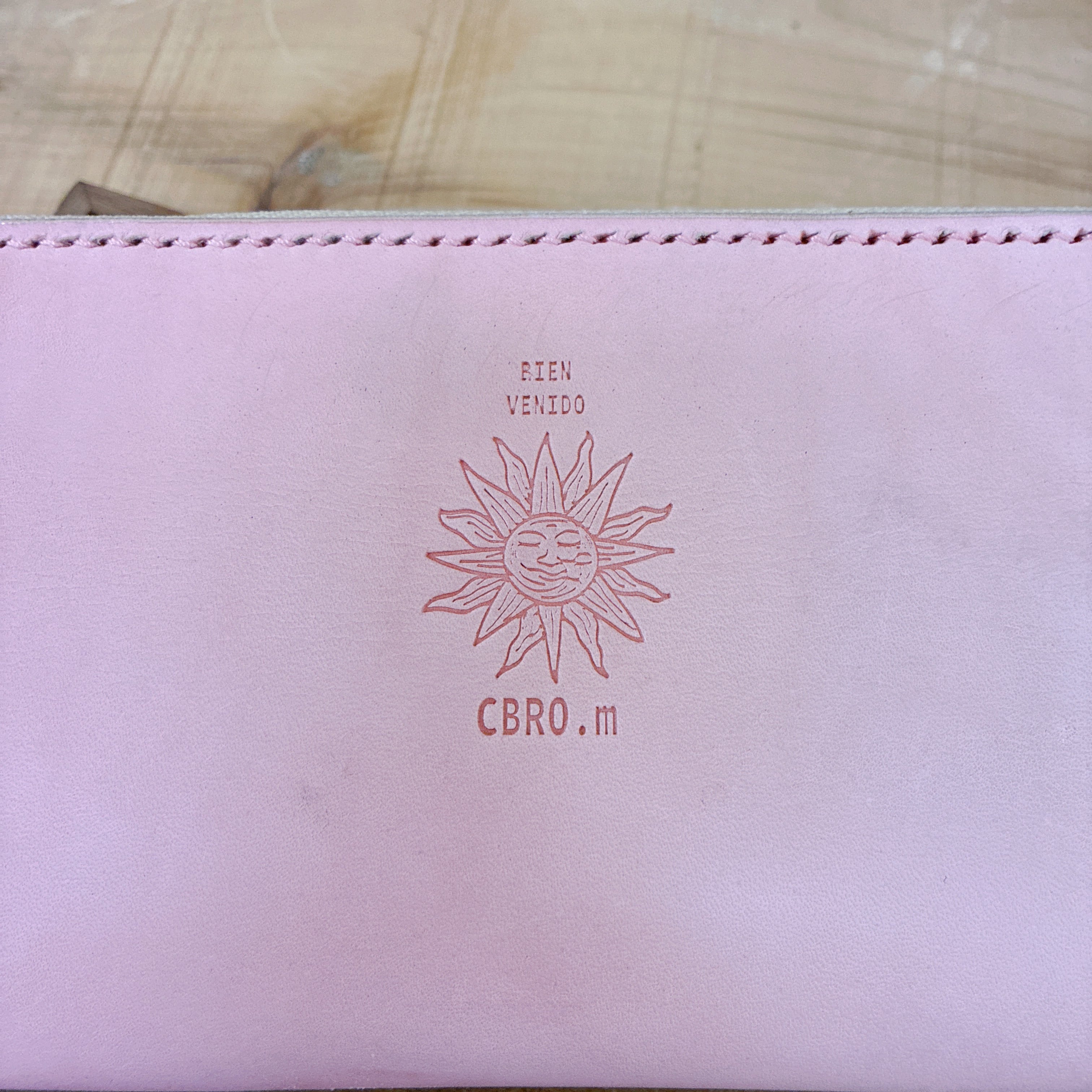 一点限り》サクラピンク 長財布 ラウンドファスナー 桜 春 | Momoishi