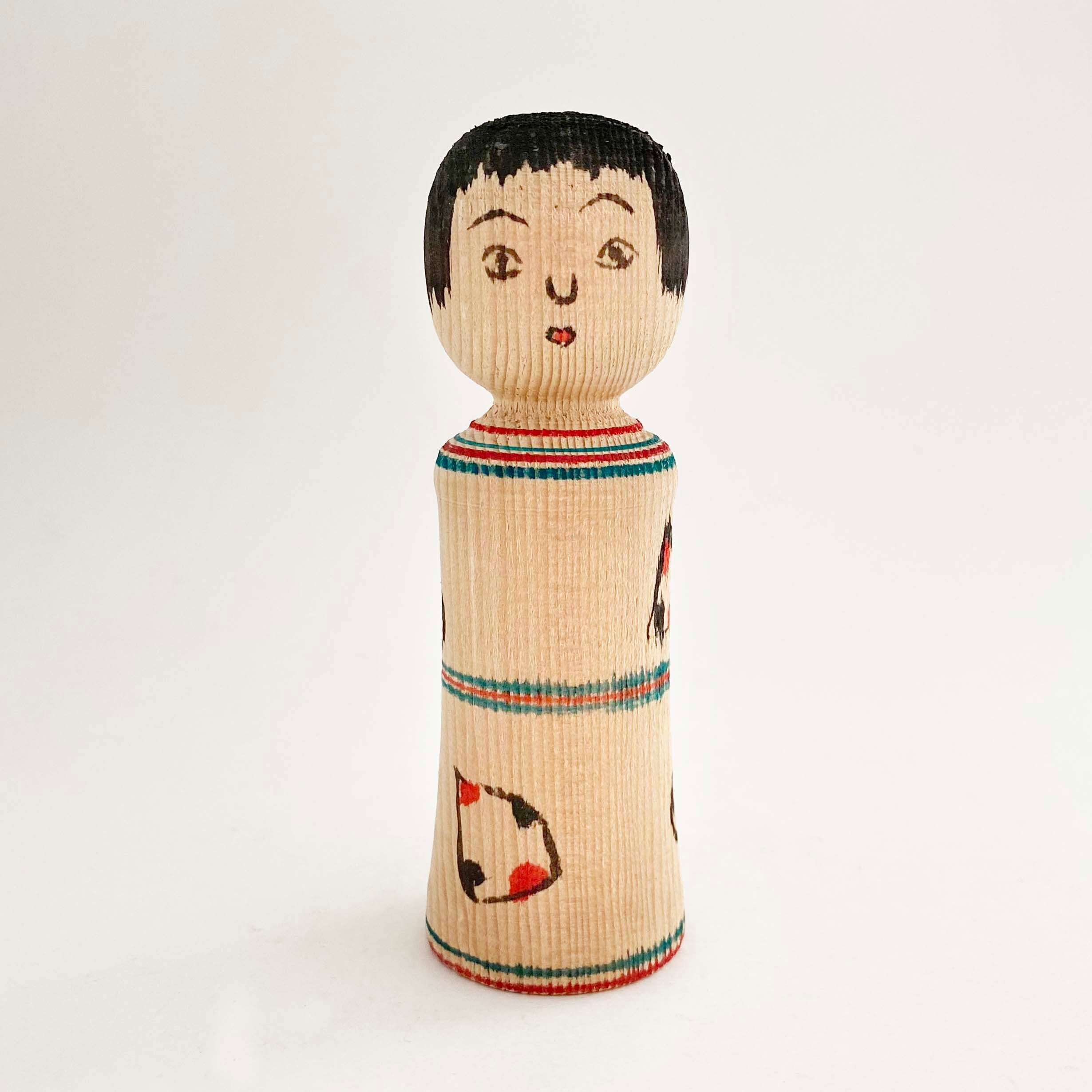 今晃工人こけし（三上文蔵型）