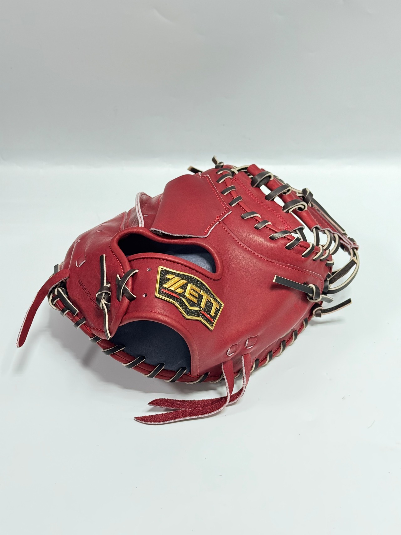 ZETT PROSTATUSーゼットプロステイタス michii supreme order 硬式グローブ ゼットミチイオリジナルグラブ 右投げ用 272型 森モデル ボルドーブラウン×ブラウン 86・画像2