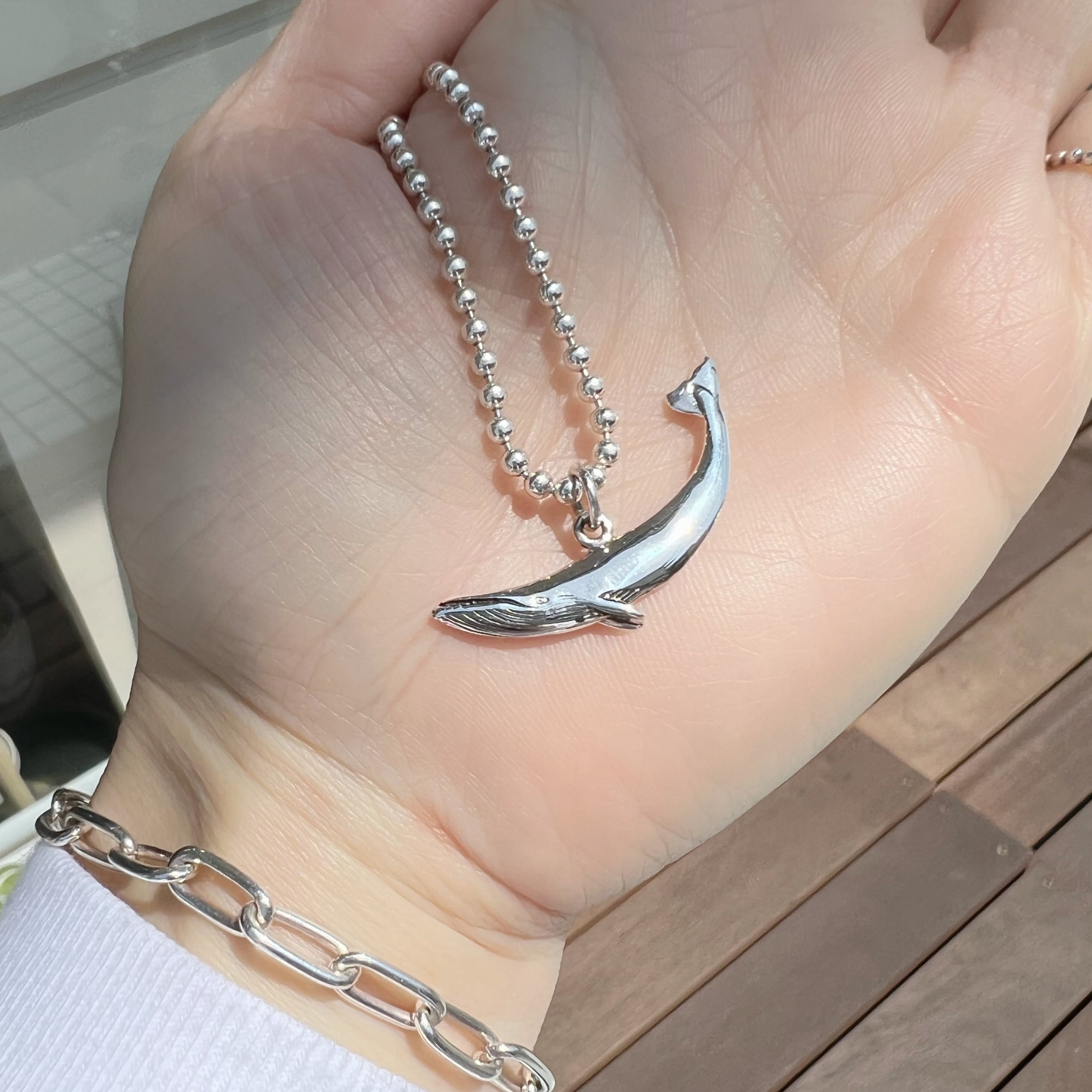 ホエール ペンダント （チェーン オプション） 鯨 クジラ くじら