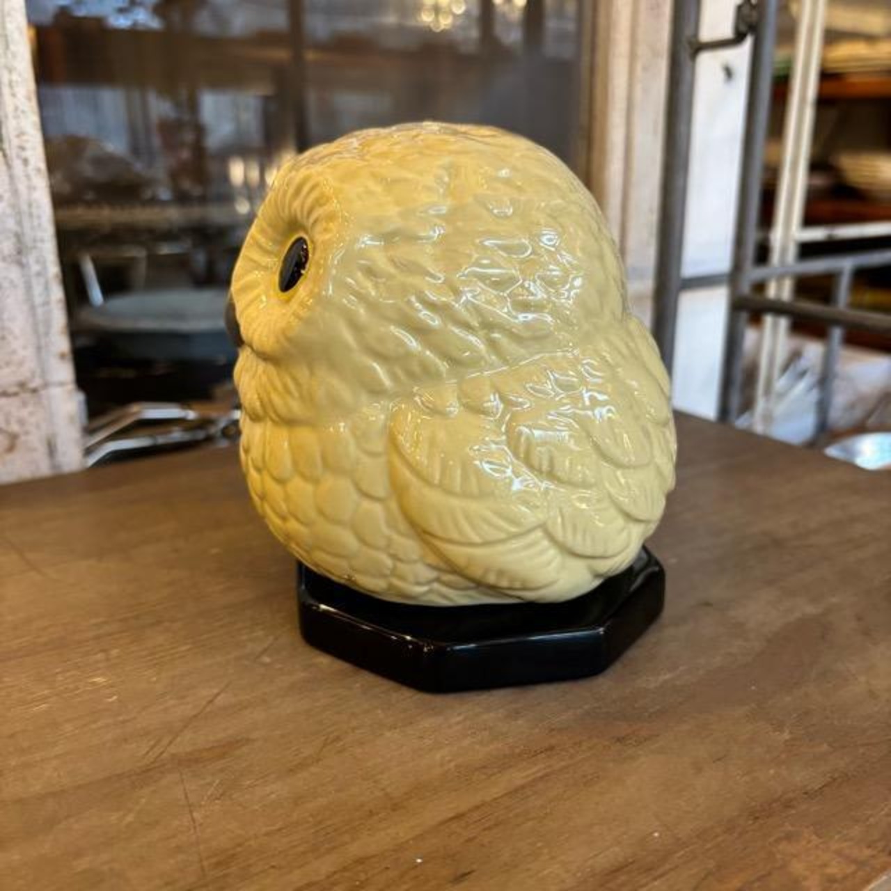 China Owl Seal Holder Object 中国 フクロウ印鑑入れ 置物 インテリア雑貨 ギフト 飾り