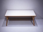Anonymous Dining Table / 北欧 モダン ダイニングテーブル ナチュラル メラミントップ ホワイト テーブル / 関連:アクタス ウニコ イデー
