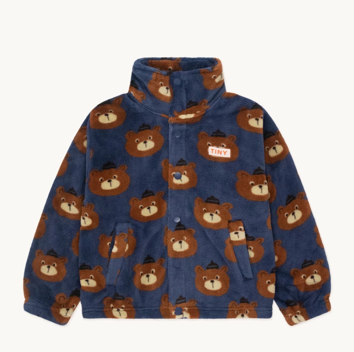 tiny cottons BEARS POLAR JACKET | MILK. tiny cottons BEARS POLAR JACKET | MILK.