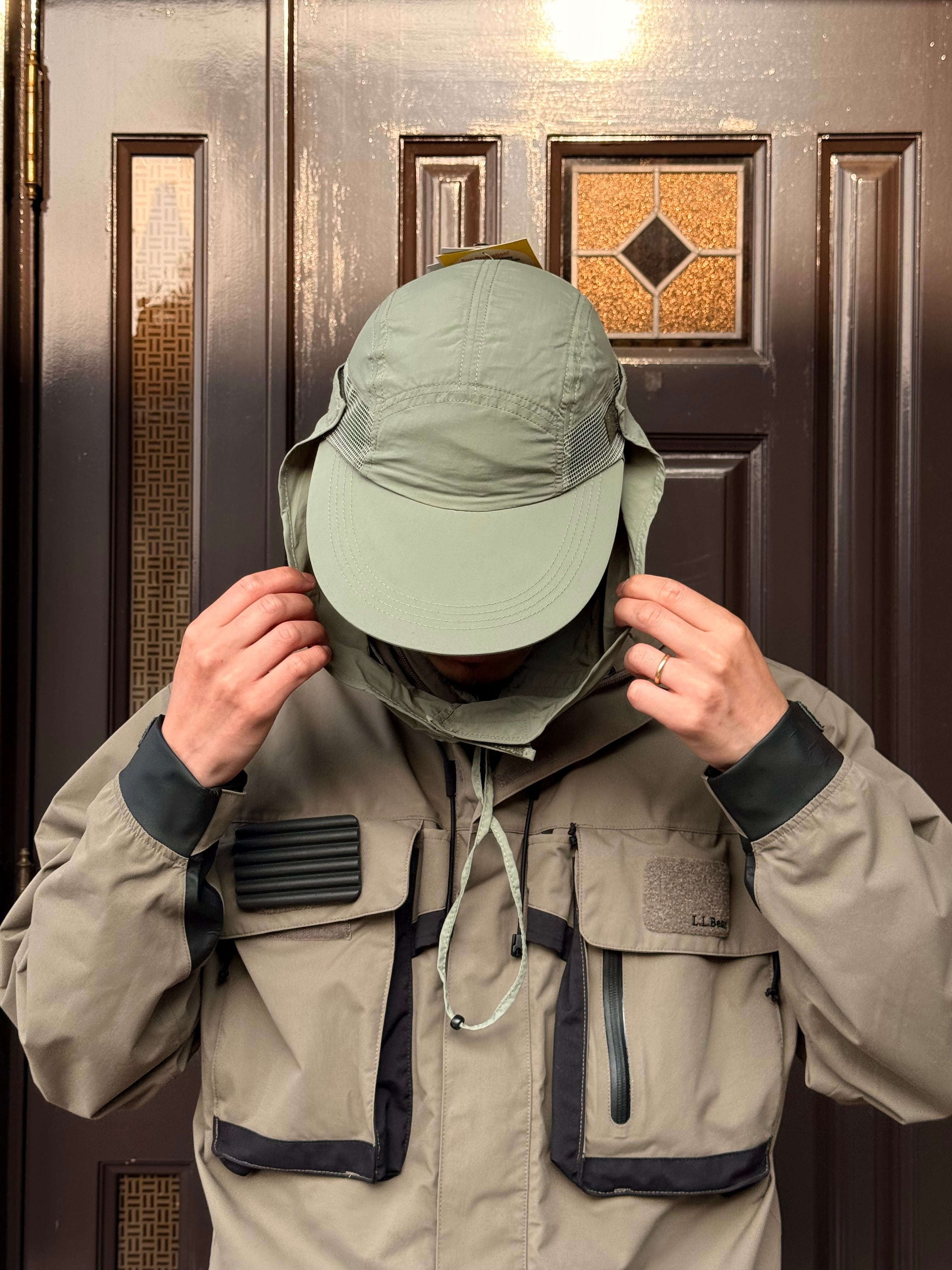 Broner Nylon Sunshade Longbill Cap ブローナー ロングビル