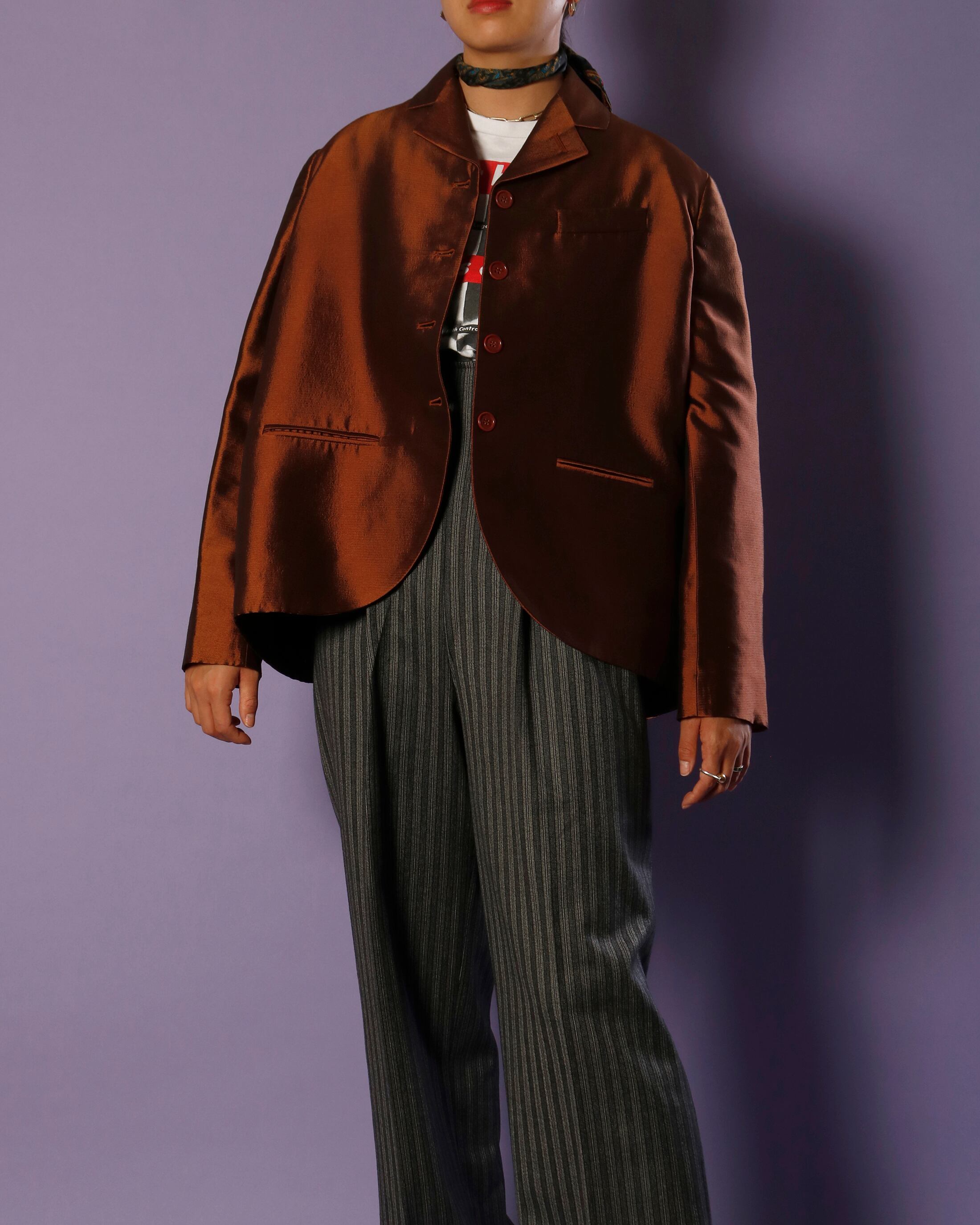 1990's Romeo Gigli / Wool Silk Suit | Witty Vintage