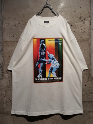 【Caka】"Pelle Pelle" Basketball Graphic Loose T-Shirt