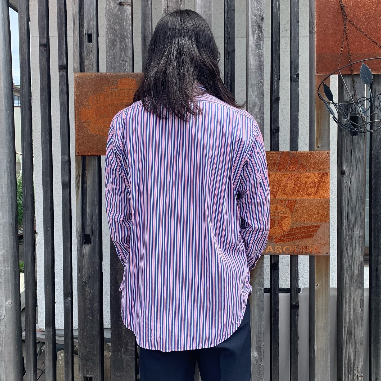 1990's 香港製 POLO Ralph Lauren ポロラルフローレン REGENT ワイド