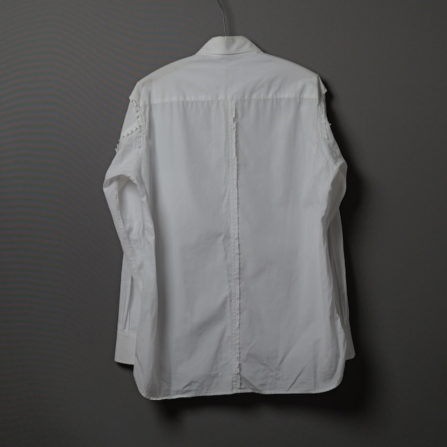 [Yohji Yamamoto Pour Homme] Deconstructed Trim Shirt