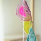 Clear Rainbow 23 - アゲートヒーリングチャイム / Agate Sun Catcher Wind Chime 875