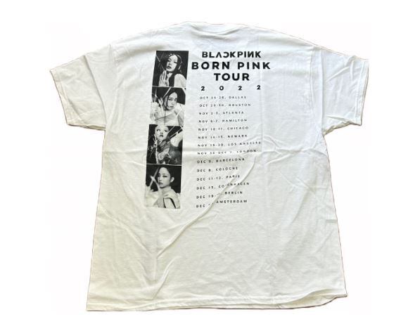 Black Pink Tour Short Sleeve Tee ブラックピンク ブルピン | CRACKUP