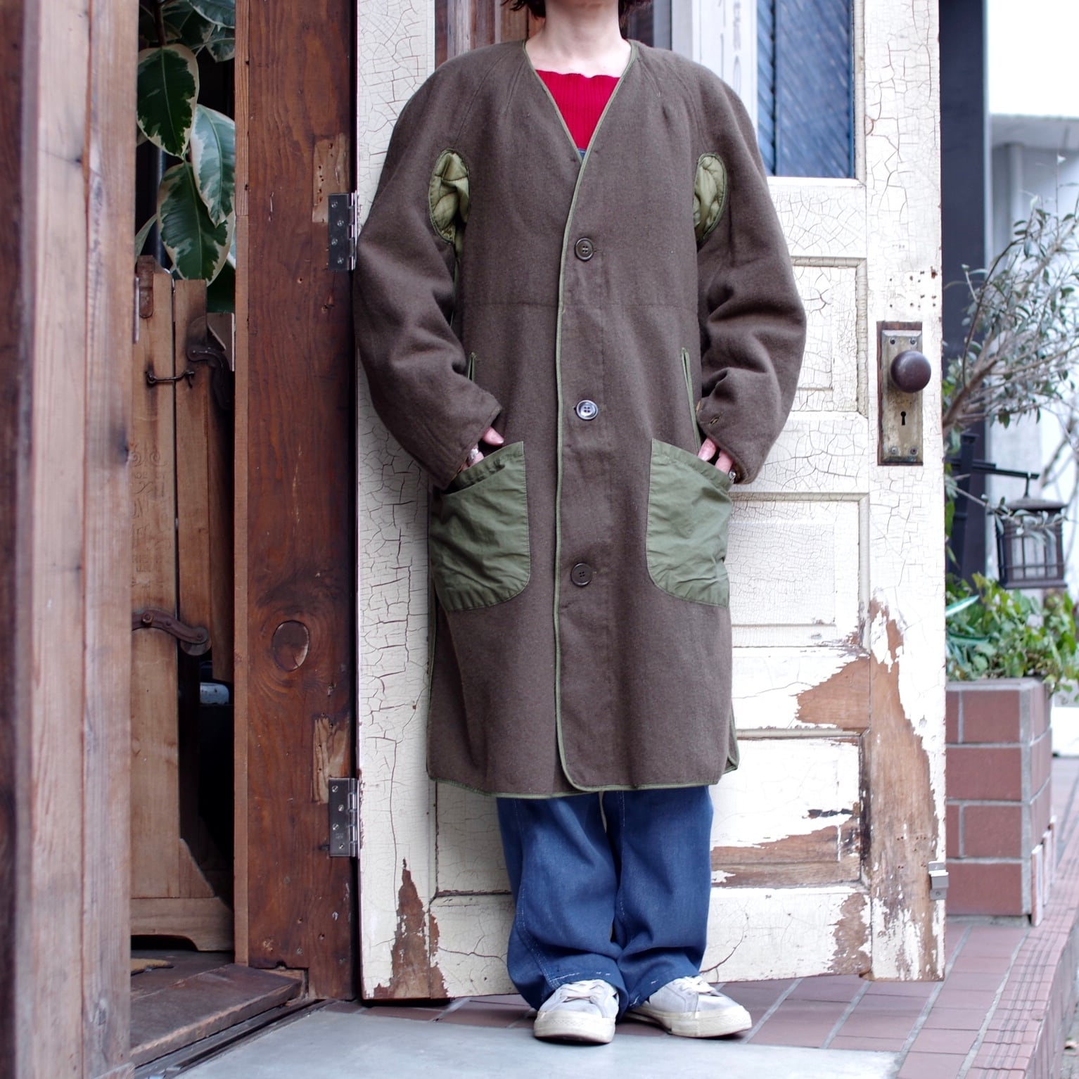 1950's US ARMY Overcoat Wool Liner / ウール ライナー コート | 古着