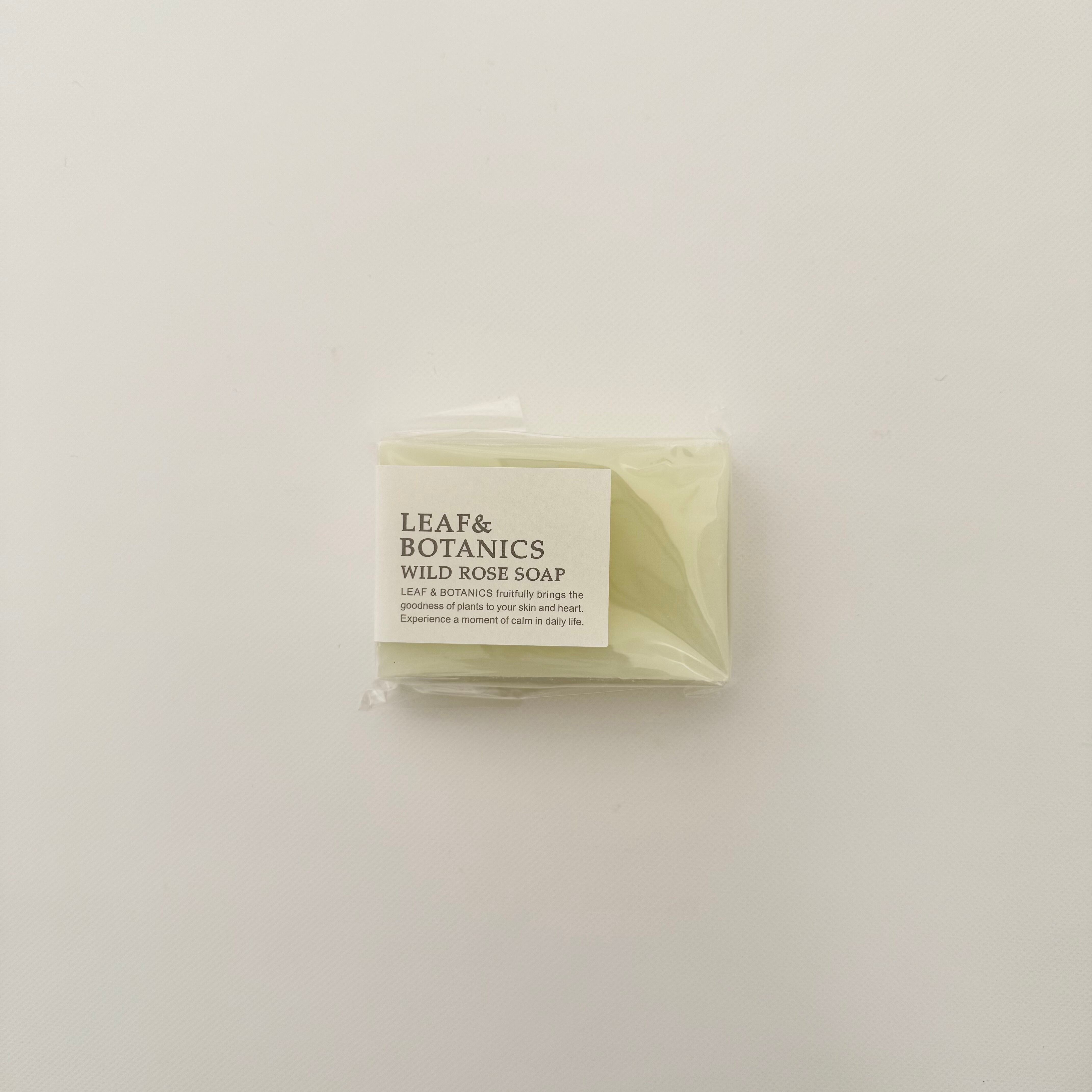 LEAF&BOTANICS マザーソープWR(ワイルドローズ)