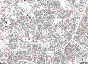 文京区千駄木　〒1130022｜ポスティングバッグ - Remap -