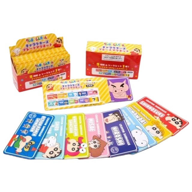 【ロット販売】【10入】クレヨンしんちゃんキャラクターズプレートマグネット(8502884)