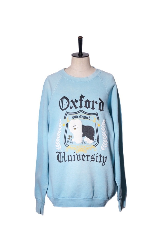 1980’s good printed “dog” raglan sleeve sweatshirt