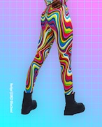 Psychedelic leggings