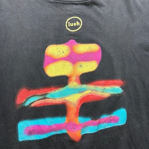 vintage 1990’s LUSH long sleeves music tee “Black Spring”