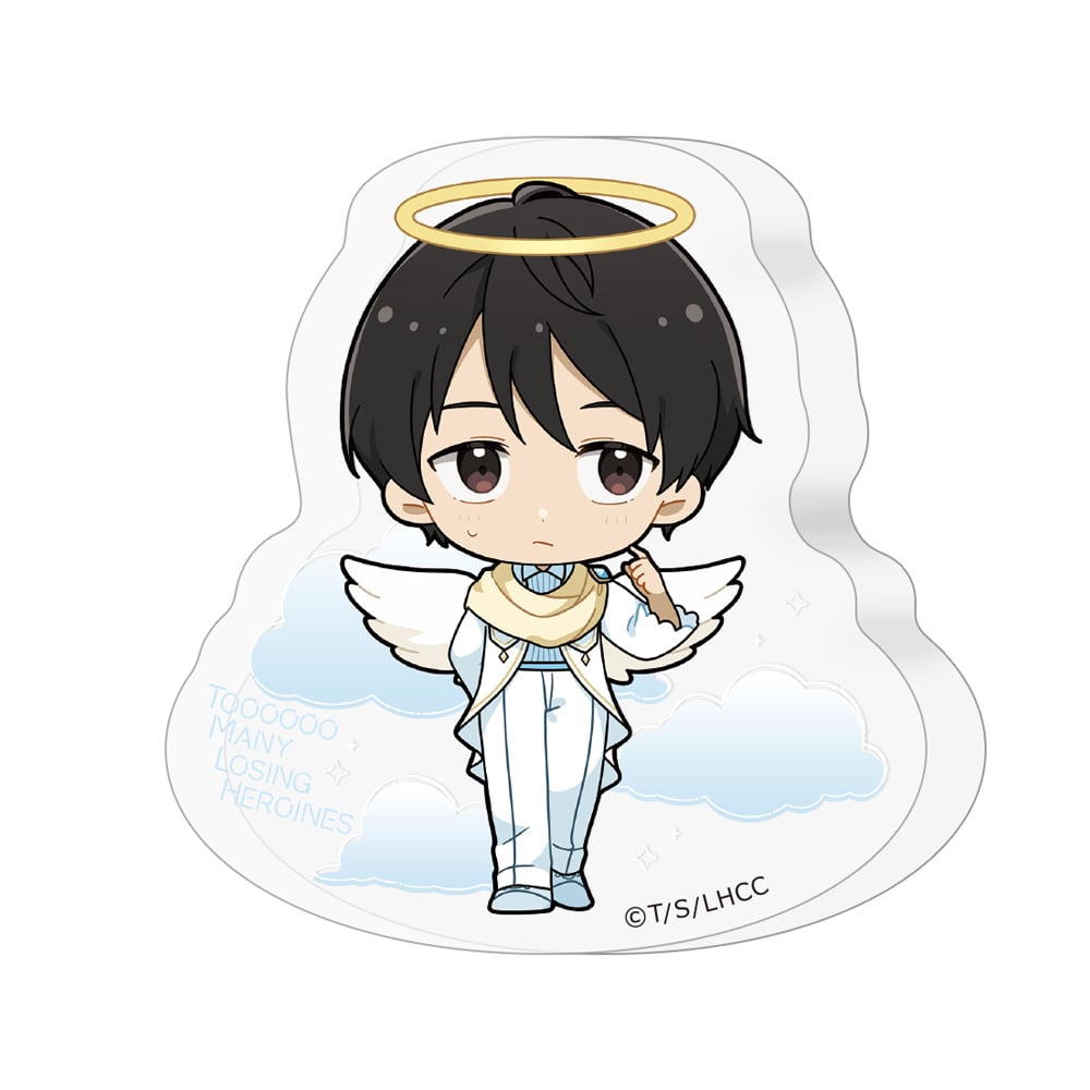 負けヒロインが多すぎる! ダイカットアクリルブロック(温水和彦/天使)