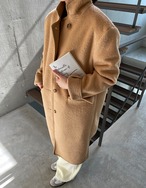 【SALE】Casentino Long Coat_Beige