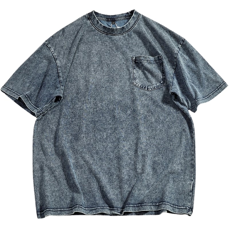 Denim colored T-shirt 3345
