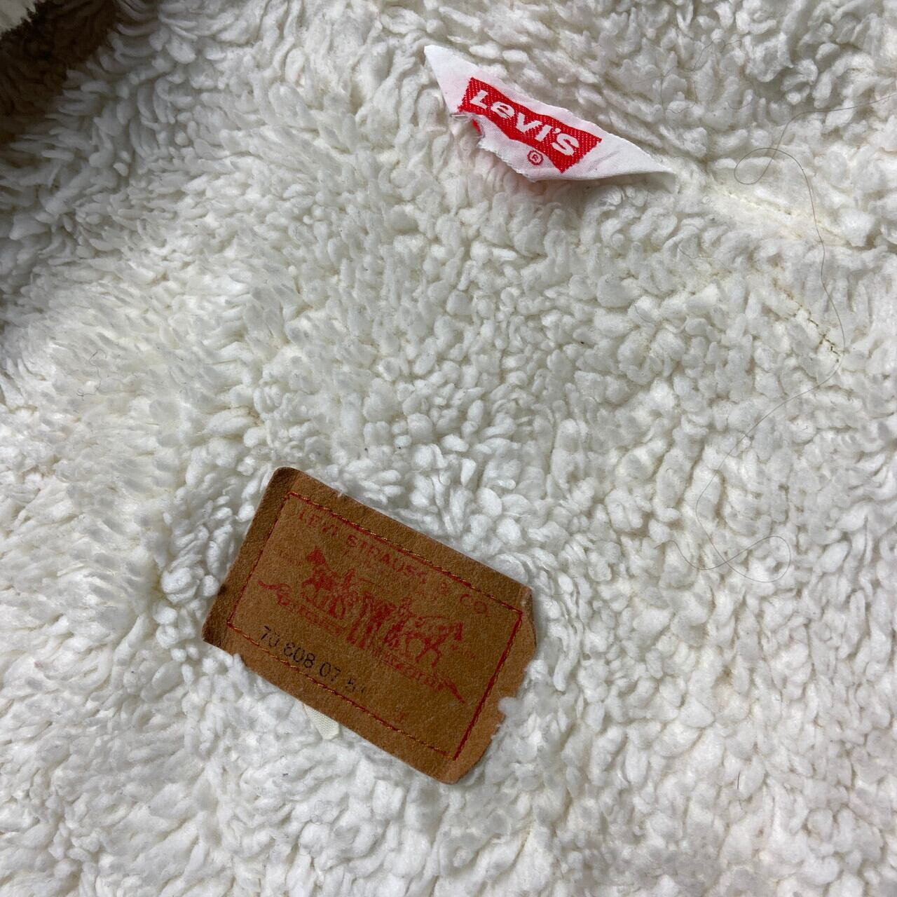 80年代 チュニジア製 Levi's リーバイス 70608 0751 ホワイトデニム