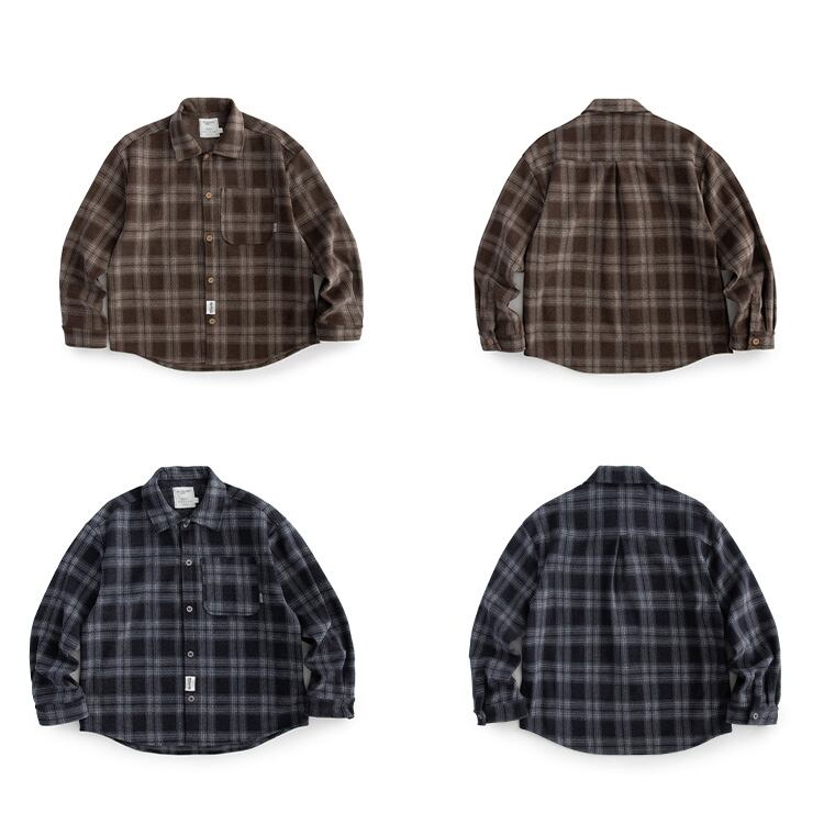 ★THICK BRUSHED CHECK SHIRT　　　32254