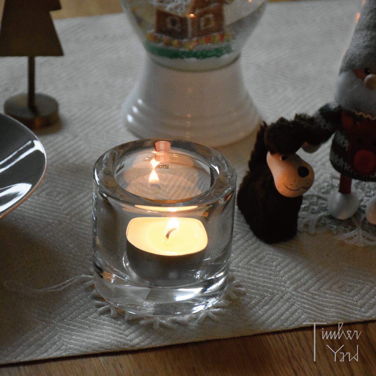 Kivi Candle Holder / clear / キビ キャンドルホルダー Kivi Candle Holder / clear / キビ キャンドルホルダー