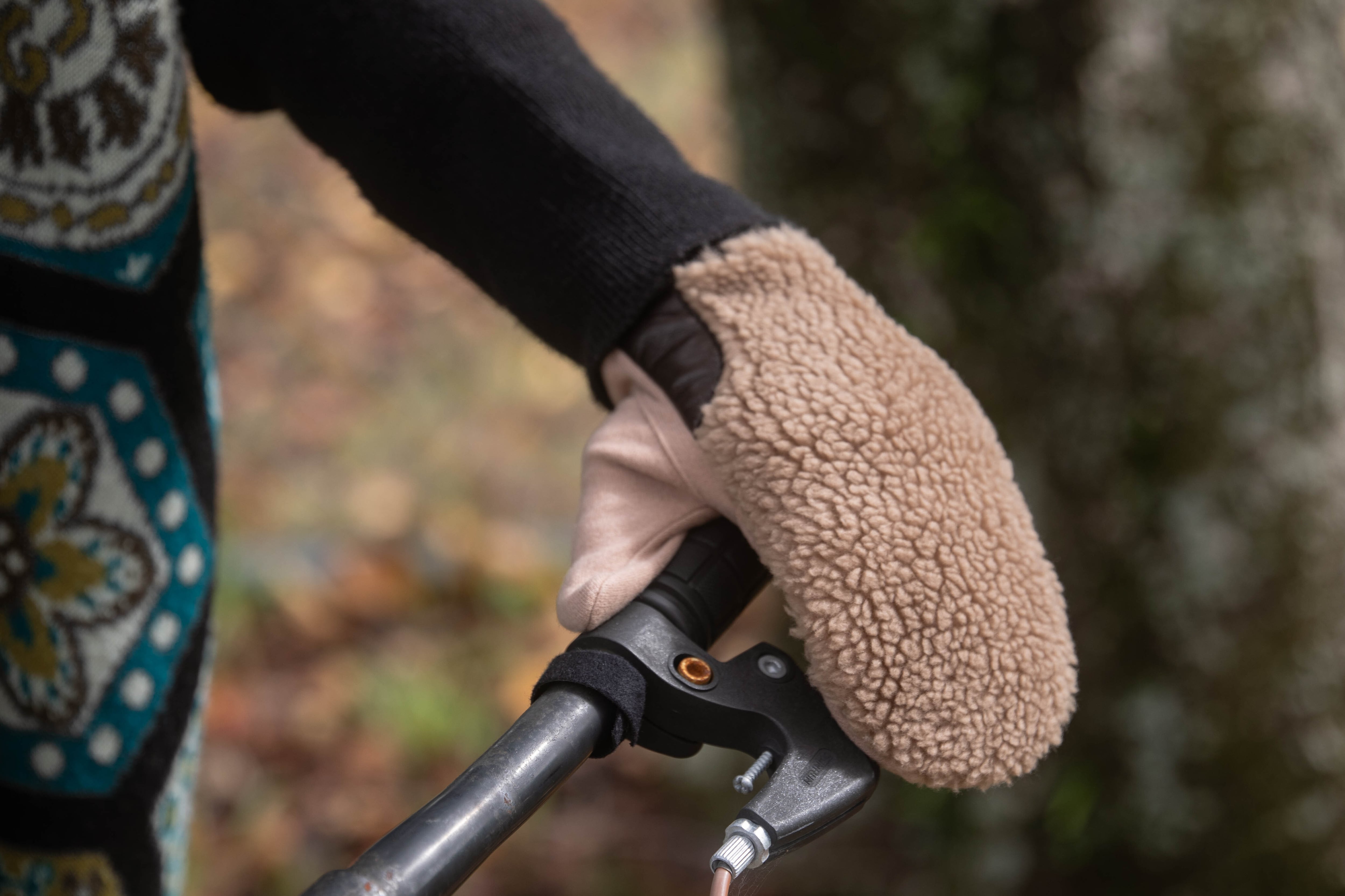 革パッチボアミトン(Les-245) | 福田手袋