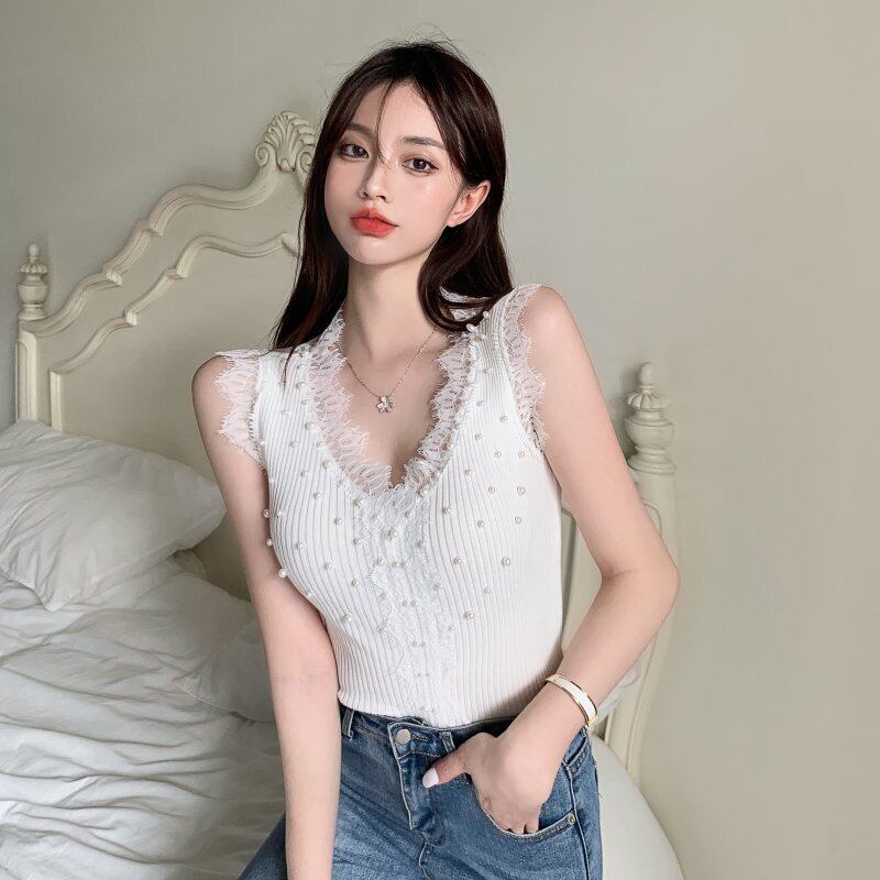 レース薄手ブラウス レディース ステッチ ハンチェンe63908097617