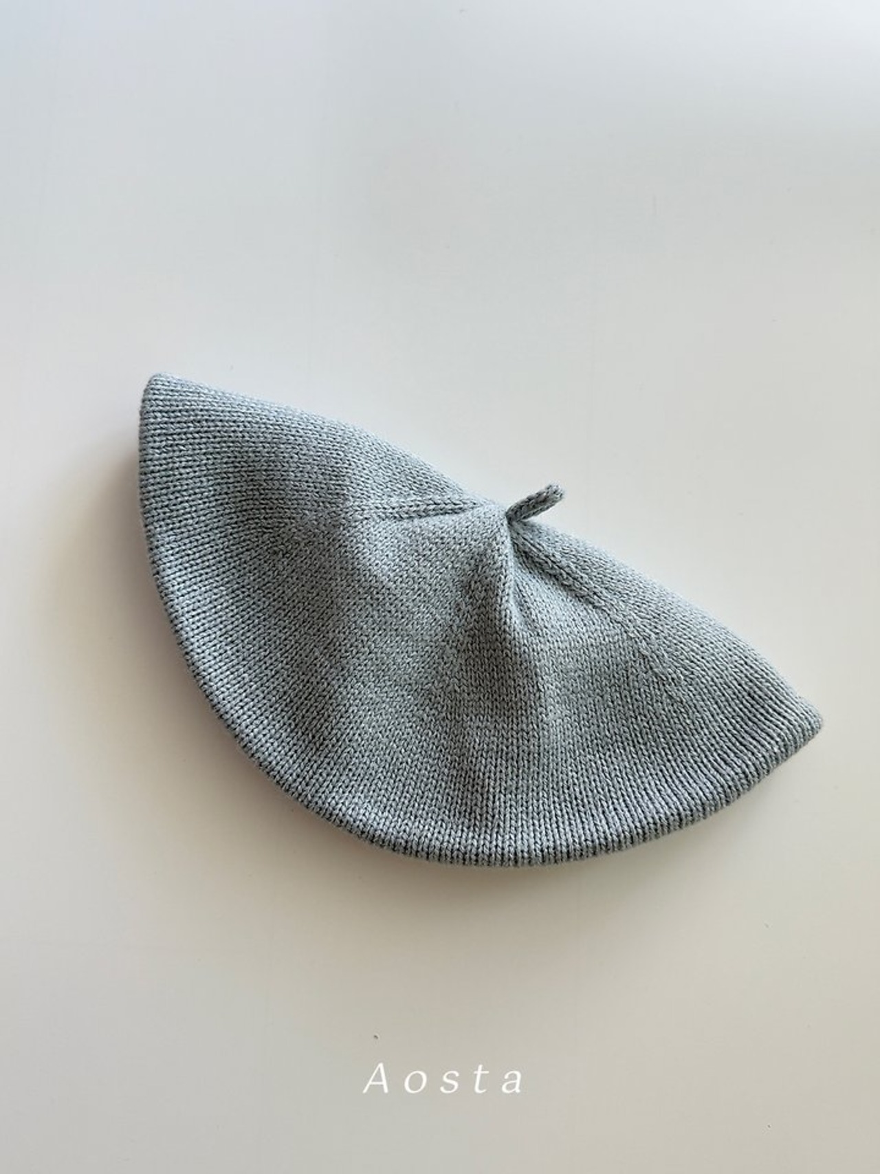 [Aosta] Sweater beret / [아오스타] 니트베레모