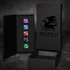 限定特別セット：AKO DICE Ⅲ [５個セット]　with ダイスタワー