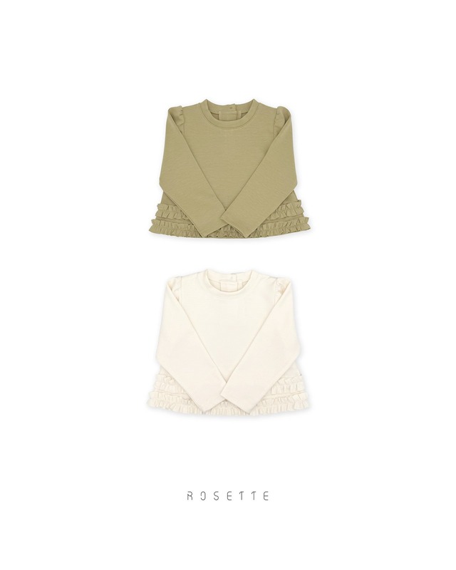 【取寄】rosette｜glory tee｜グローリーT｜XS-XL｜kids｜26 autumn