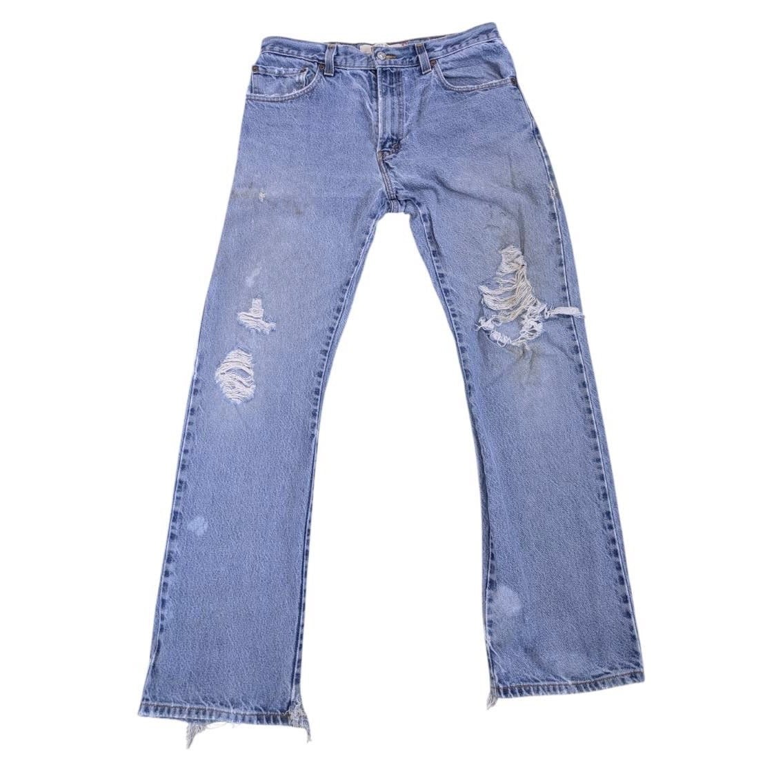 Carhartt デニムペインターパンツ W34 カーハート ダブルニー ブルー