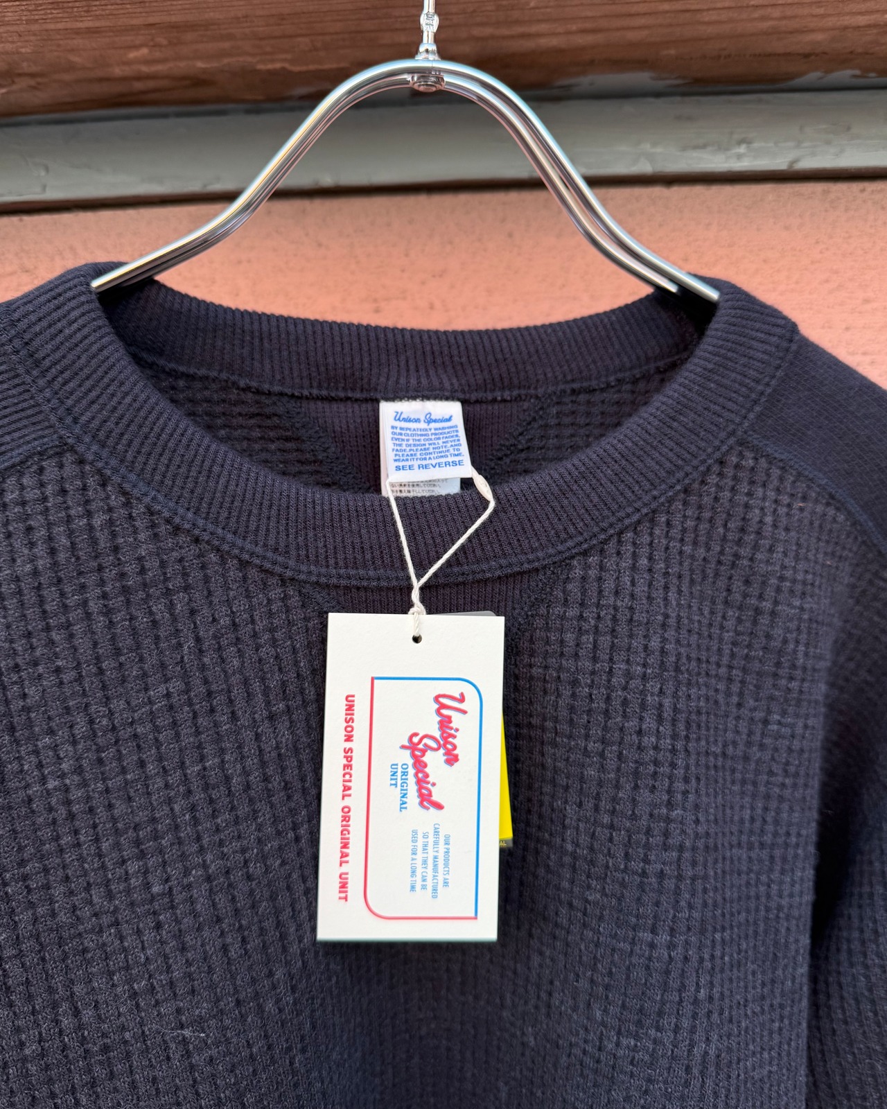 【UNISON SPECIAL UNISEX】PIERRE WOOL WAFFLE