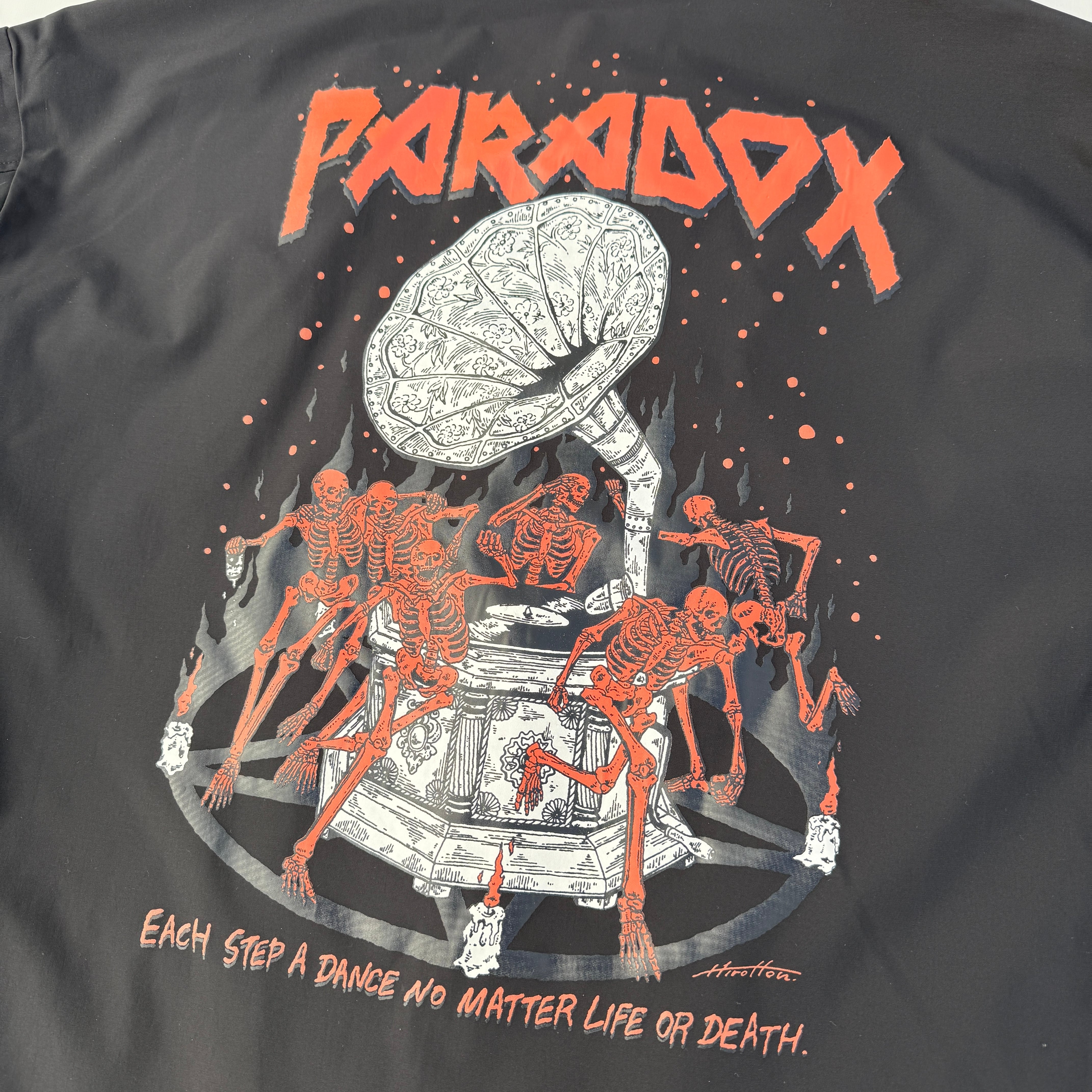 hirotton paradox ✖️ Oiled COACH JKT! Life or Death COACH JKT (Black) | PARADOX HIROTTON