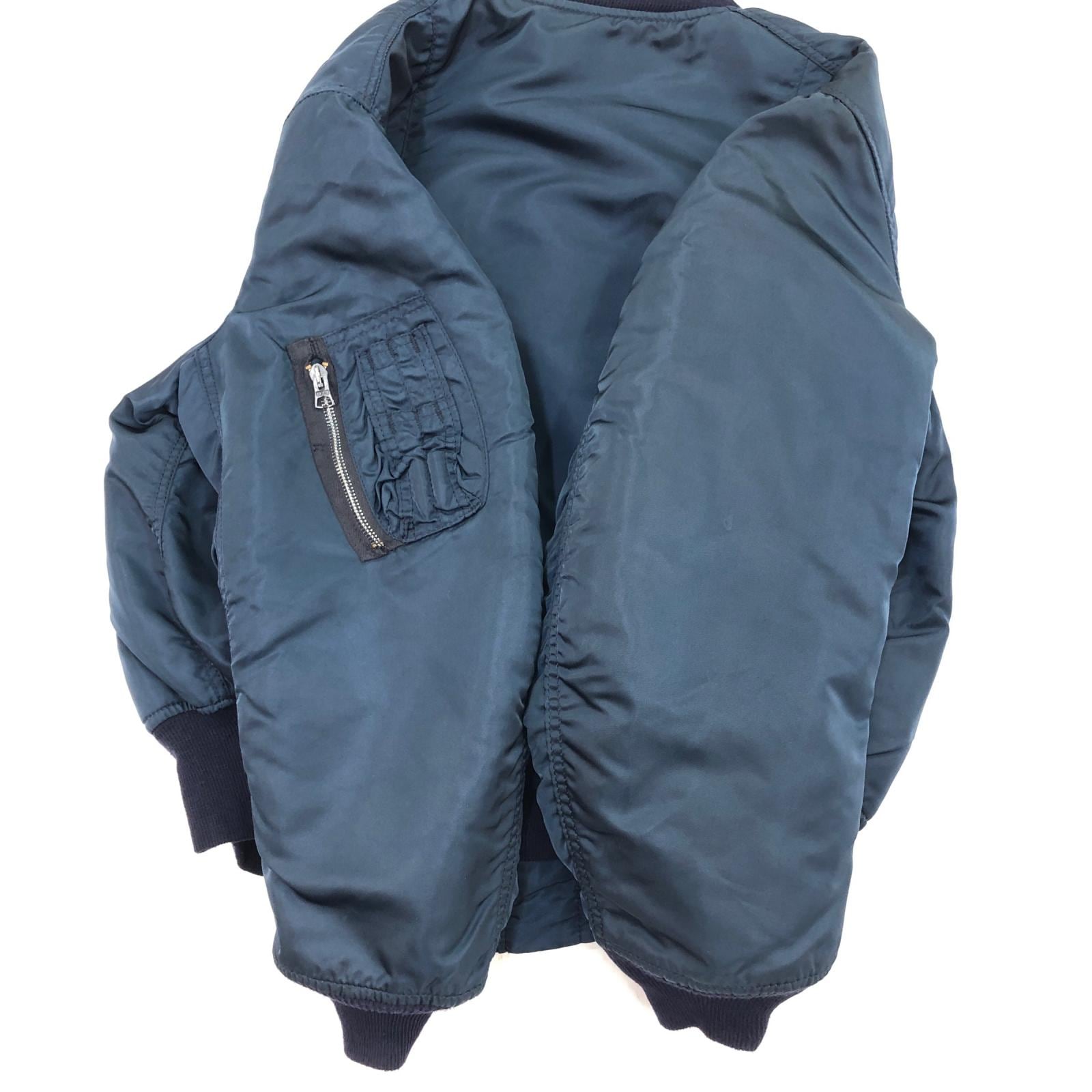 ALPHA アルファ 90- 00年代 USA製 MA-1 民間品 ミリタリー フライト