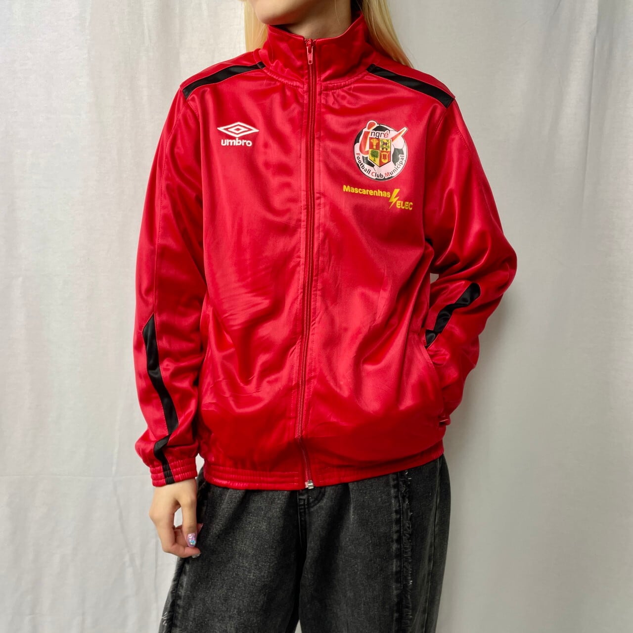 UMBRO アンブロ サッカーチーム ジャージ トラックジャケット メンズS  