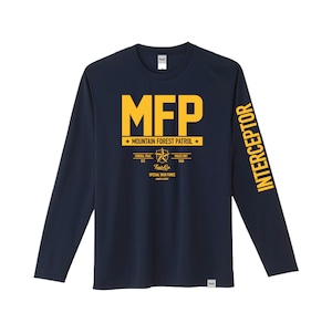 【在庫限りで販売終了】Dry Long Sleeve T-Shirt / MFP / Navy