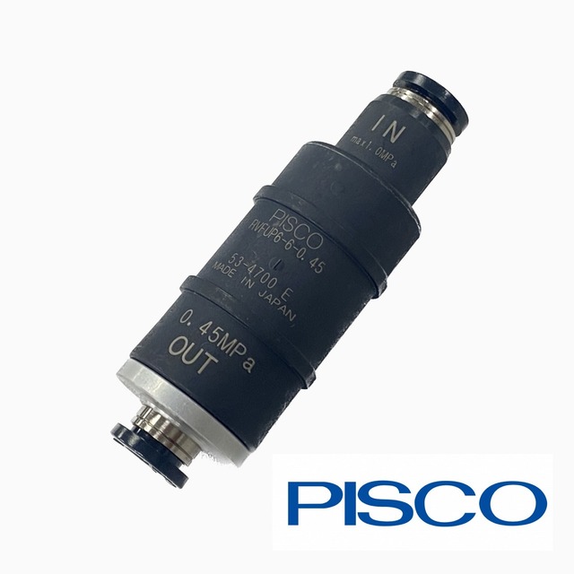 【PISCO】固定圧レギュレーター RVFUP6-6(6mmホース仕様)