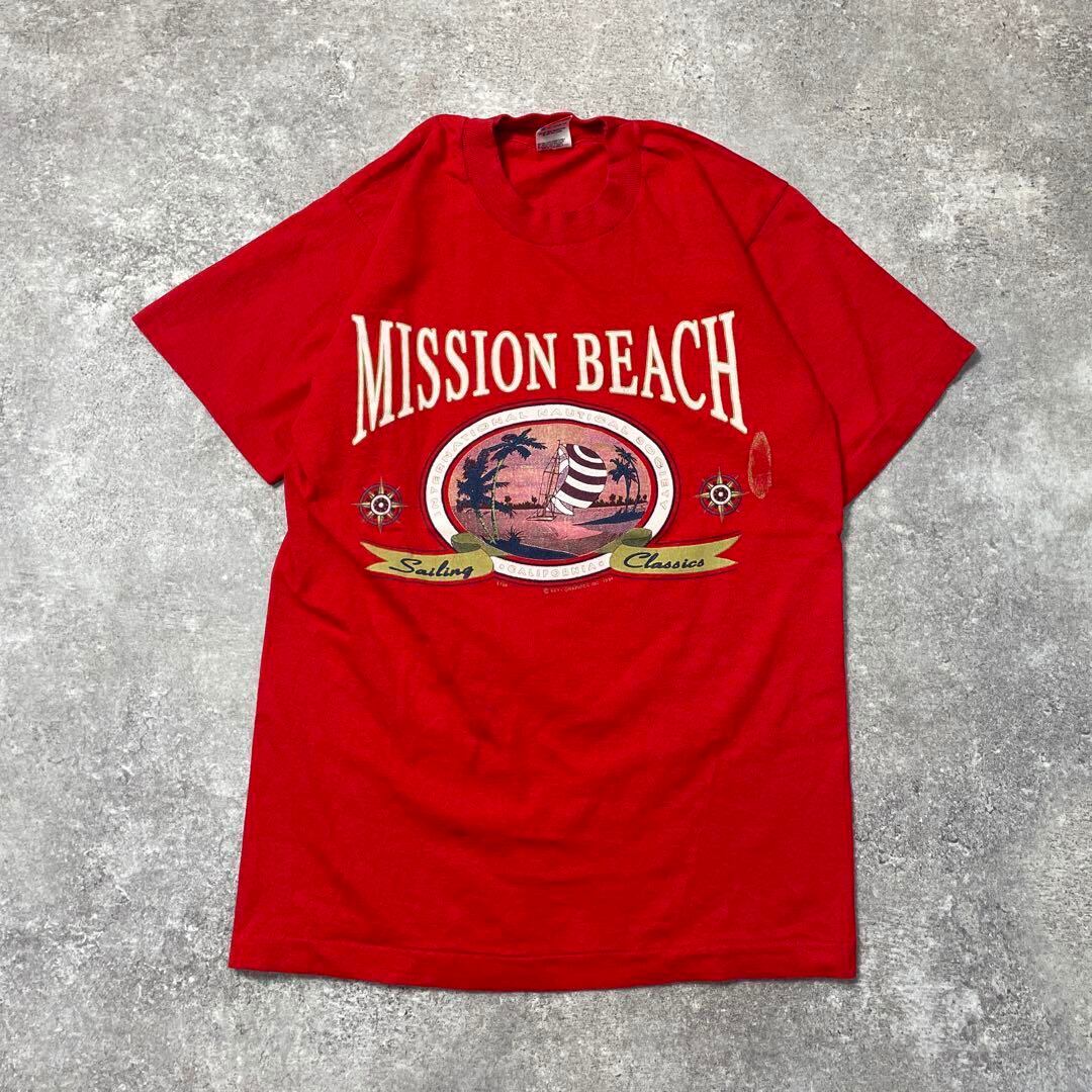 90s Mission beach ビーチT vintage T-shirts