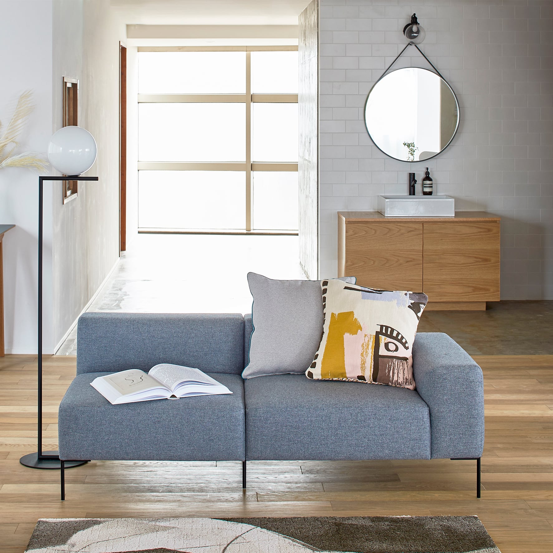 イデー　linooブランケット、クッションカバー クッション カバー “クラフトノコイビト” | Rough since 2016