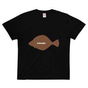 【HIRAME】ヒラメ（シルエット）半袖Tシャツ