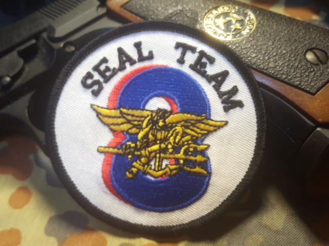 シール・チーム・エイト(アメリカ海軍) SEAL Team 8 アイロン シール・チーム・エイト(アメリカ海軍) SEAL Team 8 アイロン