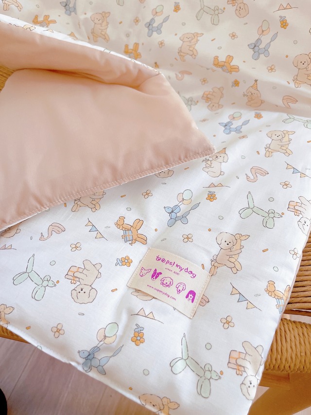 【１～２営業日発送】cotton　100％の多機能マット(WHITE)